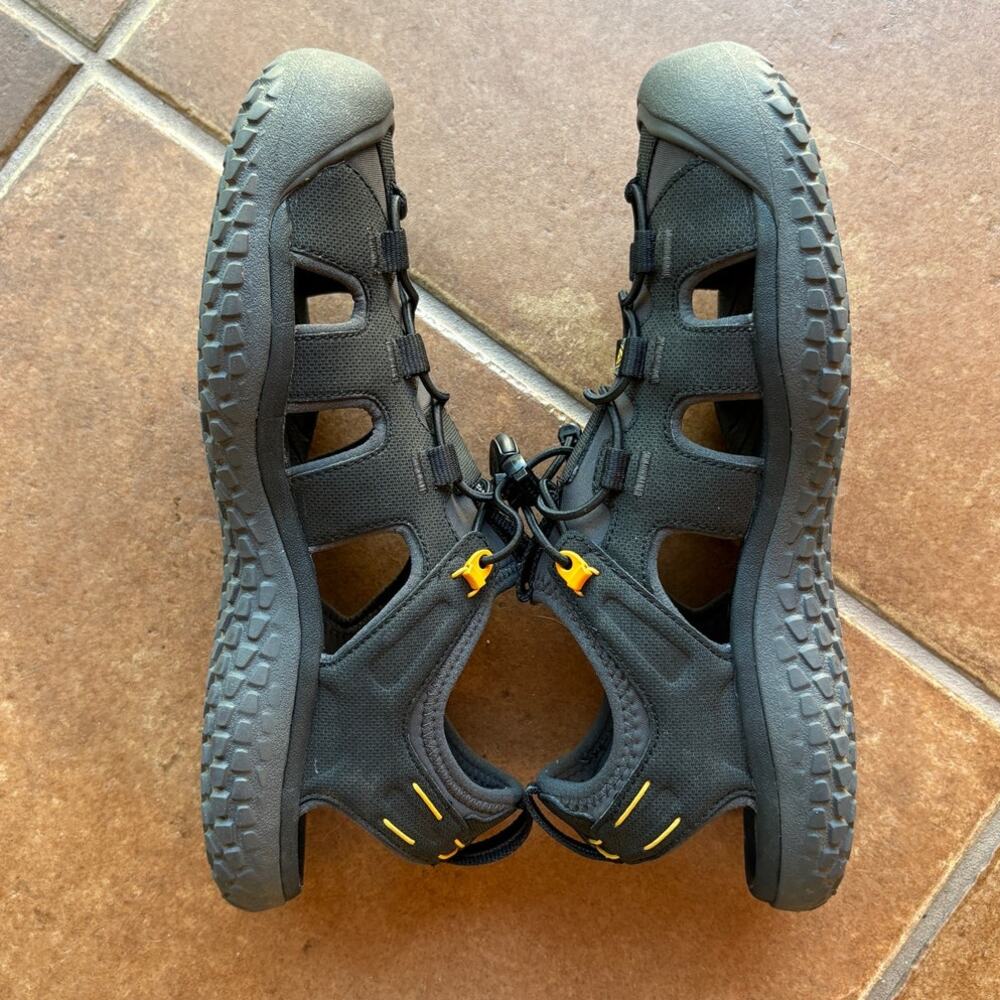 Keen Mens Black SOLR Water Sandals for Outdoor Aquatic Sports Gorpcore size 9 - Picture 11 of 16